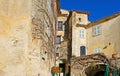 The old buildings of Eze, France Royalty Free Stock Photo