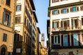 Old buildings in Florence, Italy.