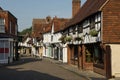 Old buildings in Godalming, Surrey, England