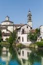 Old buildings of Gorgonzola (Milan)