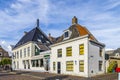 Old buildings in Harlingen, Netherlands