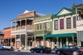 Old buildings in the historical center of Sutter Creek