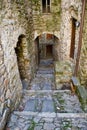 Old buildings in Imperia city