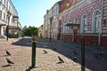 Old buildings on Krylov Street, Vitebsk