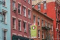 Old buildings in little Italy, New York Royalty Free Stock Photo