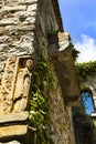 Old buildings in medieval Eze village at french Riviera coast Provence, France Royalty Free Stock Photo