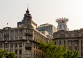 Old Buildings Modern Buildings Bund Shanghai China Royalty Free Stock Photo