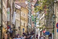 Mostecka street in Pargue, Czech Republic