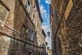 Old Buildings in a narrow street in Florence