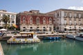 Old Buildings in Ortigia Royalty Free Stock Photo