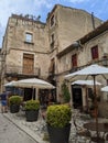 Old buildings in Palafrugell, Spain