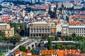 Old building of Prague City