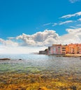 Old buildings in Saint Tropez, France Royalty Free Stock Photo