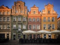 Old buildings on the Stary Rynek square in Pozna?, Poland, June 2019 Royalty Free Stock Photo