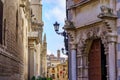 Old buildings in the streets of the picturesque city of Toledo Royalty Free Stock Photo