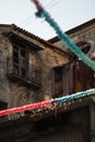 Old buildings in the streets of Porto