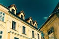 Old buildings in the old town of Bratislava, Slovakia Royalty Free Stock Photo