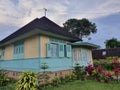 Old buildings typical of Sumatra