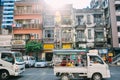 Old buildings in Yangon. Royalty Free Stock Photo