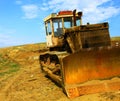 Old bulldozer