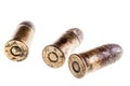 Old bullets isolated Royalty Free Stock Photo