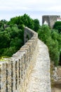 Old bulwark in Obidos (Portugal) Royalty Free Stock Photo