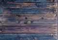 Old burned boards with nails in brown and black colour. this is nature background Royalty Free Stock Photo