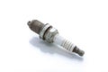 Old burned spark plug Royalty Free Stock Photo