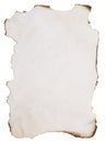 Old burnt paper Royalty Free Stock Photo