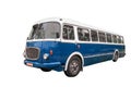 Old bus + clipping path