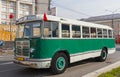 Old bus ZiL-158 Royalty Free Stock Photo