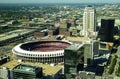 Old Busch Stadium, St. Louis, MO. Royalty Free Stock Photo