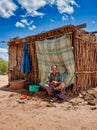 Bushman old man Royalty Free Stock Photo