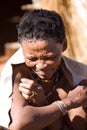 Old bushman woman
