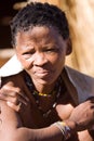 Old bushman woman