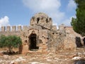 Old Byzantine church in fortress Alanya