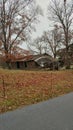 Old cabin dilapidated