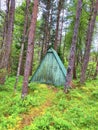 A old cabin in Norway from 1800 in Ryfylke in Norway Royalty Free Stock Photo