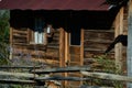 Old cabin in Virginia City, Nevada Royalty Free Stock Photo