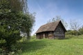 Old cabin in the woods Royalty Free Stock Photo