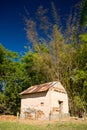 Old cabin in the woods Royalty Free Stock Photo