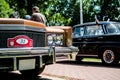 Old Cadillac eldorado on annual oldtimer car show