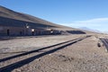 The old Caipe station in Salta Province in northwestern Argentina