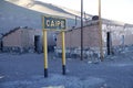 The old Caipe station in Salta Province in northwestern Argentina