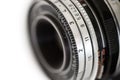 Old camera lens Royalty Free Stock Photo