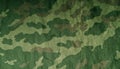 Old camouflage cloth pattern. Royalty Free Stock Photo