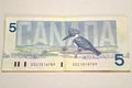 Old Canadian file dollar bill