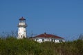 Old Canadian Lighthouse on Machias Seal Island Royalty Free Stock Photo