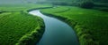 From Old Canals to New Tech: The Green Symphony of Irrigation. Concept Sustainable Agriculture,