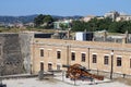 Old cannon Corfu town fortress